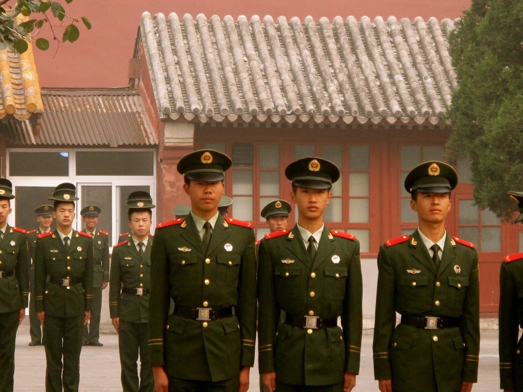 Soldiers in Beijing 2