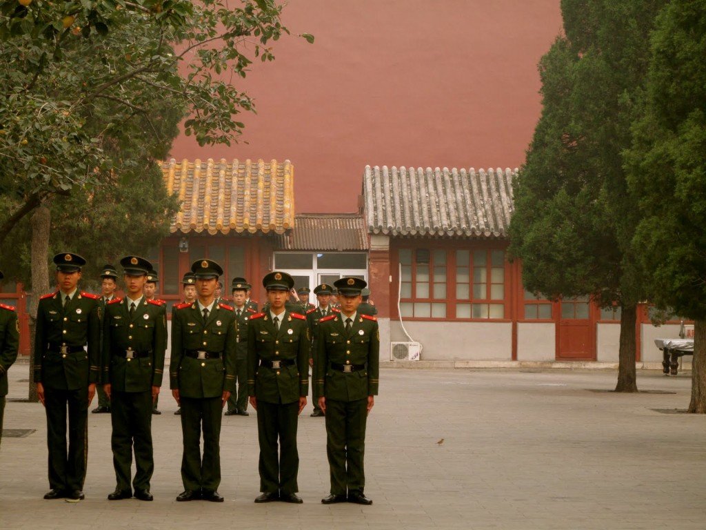 Soldiers in Beijing 5