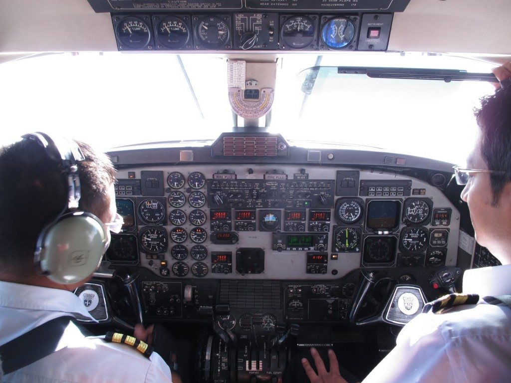 Flying over Everest 2