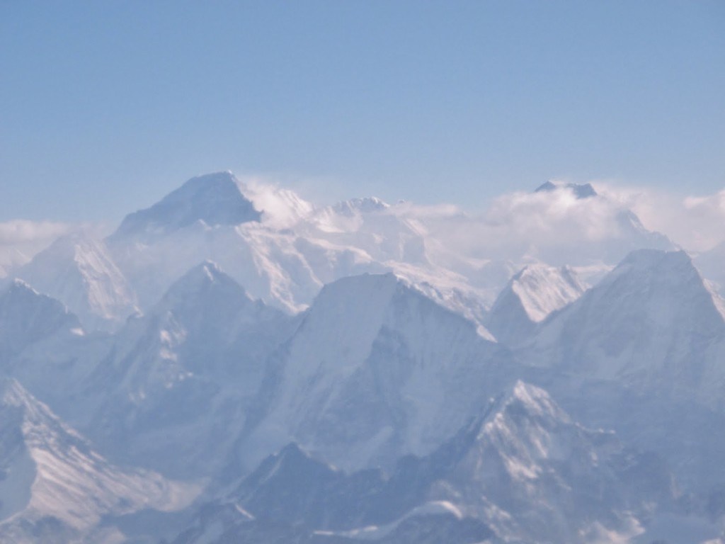 Flying over Everest 3