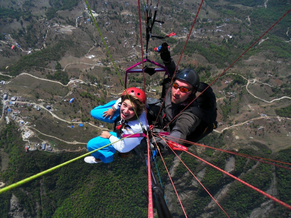 Paragliding in Pokhara 1