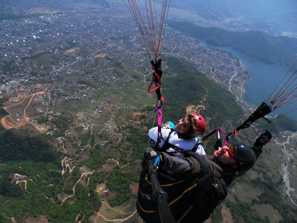 Paragliding in Pokhara 12