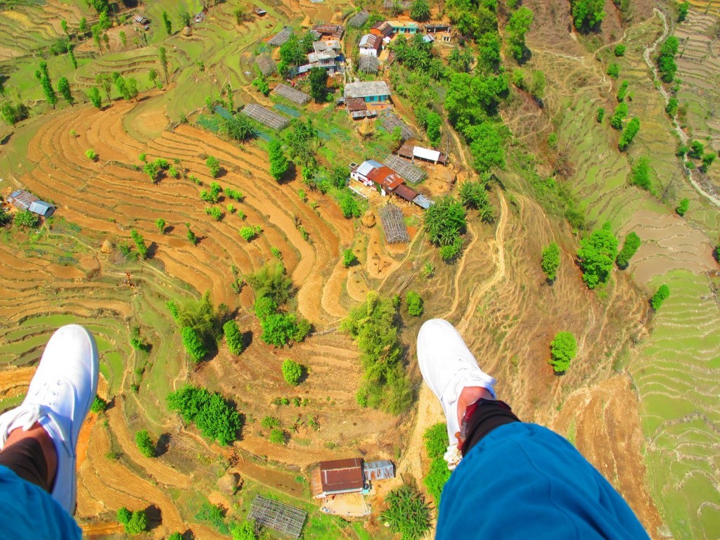 Paragliding in Pokhara 2