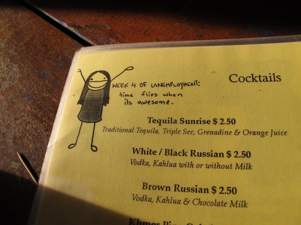 Sihanoukville menu 1