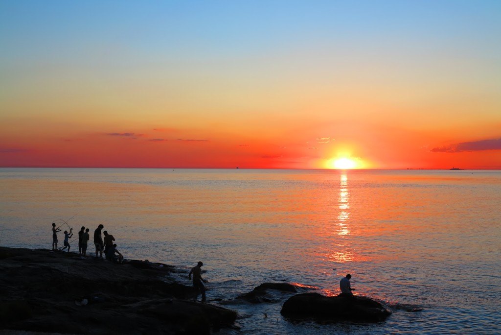 Sunset in Uruguay