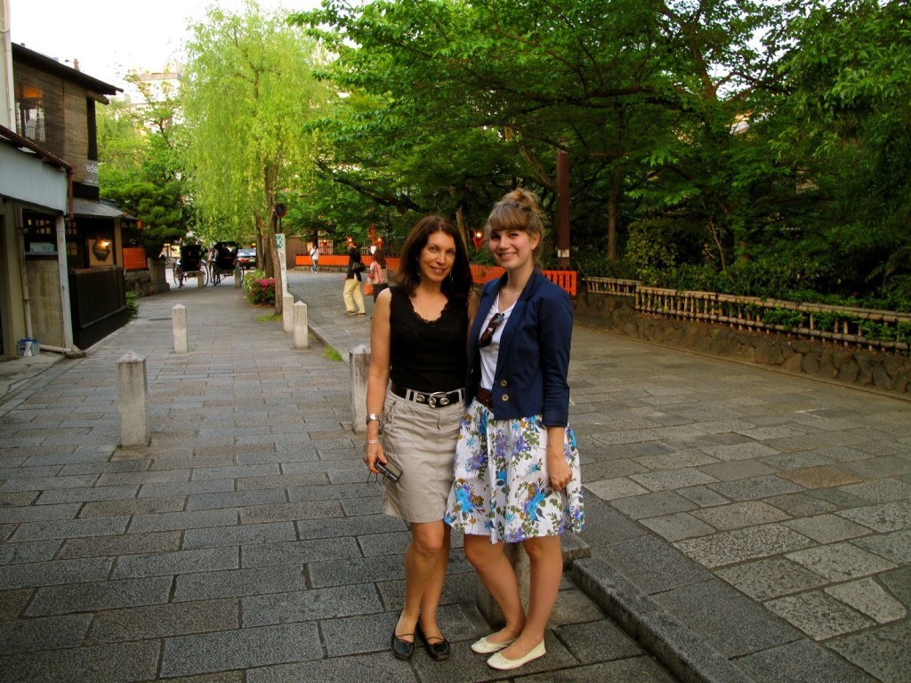 Brenna and Linda Kyoto