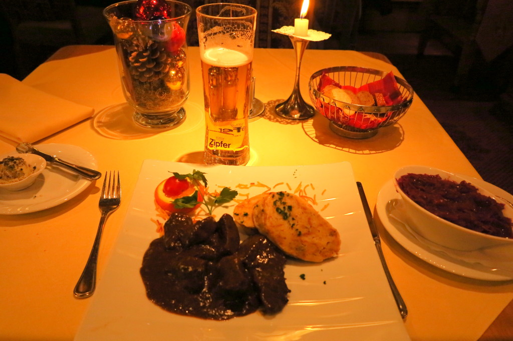 Innsbruck meal