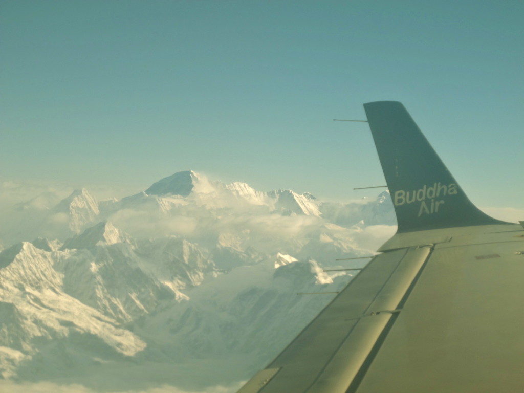 Flying Over Everest