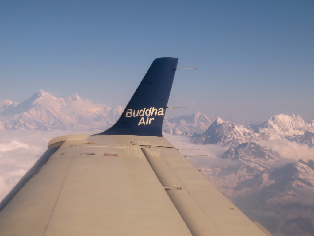 Flying Over Everest