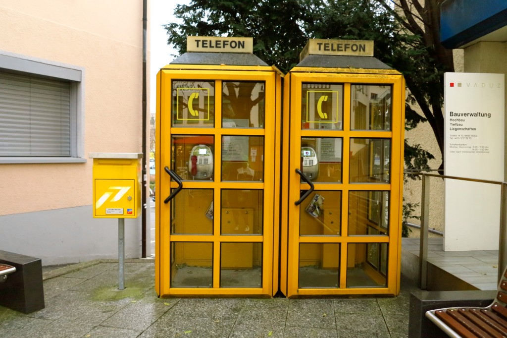 Liechtenstein Phone Booth