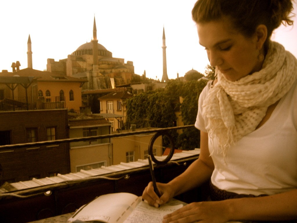 Writing in Istanbul