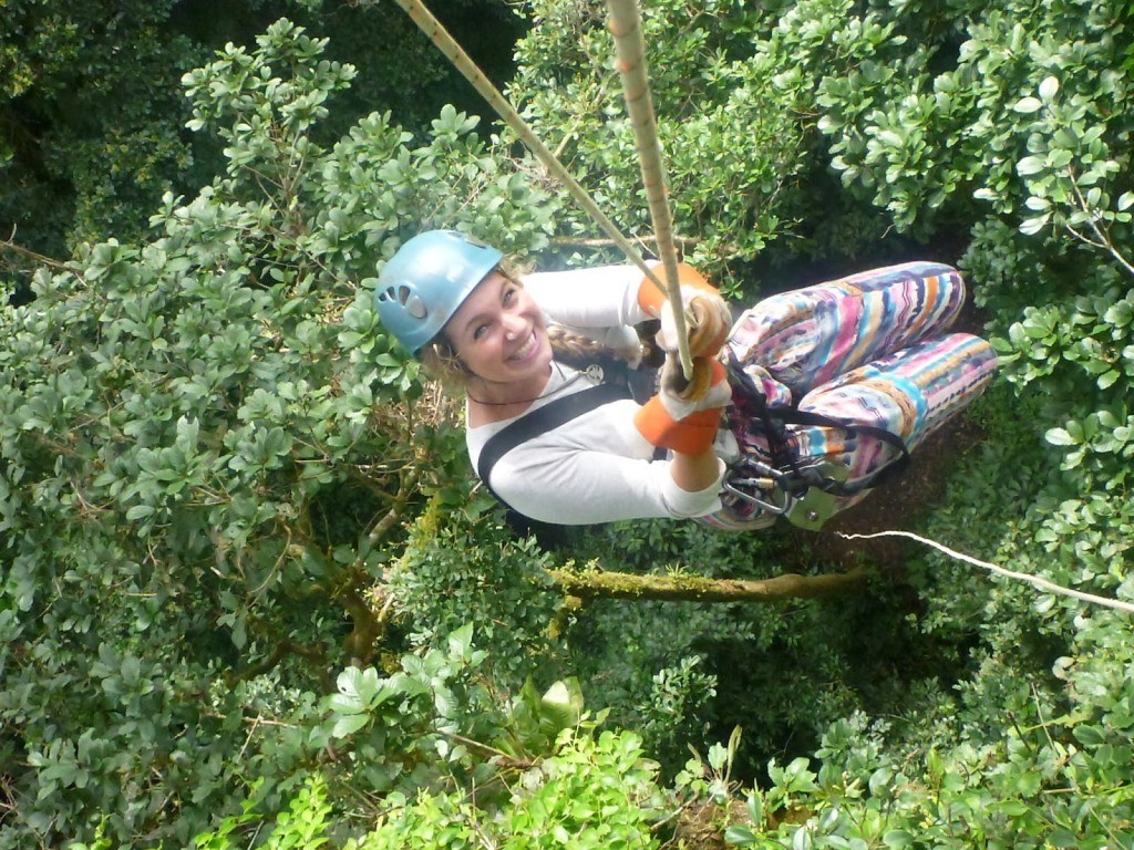 Ziplining in Costa Rica