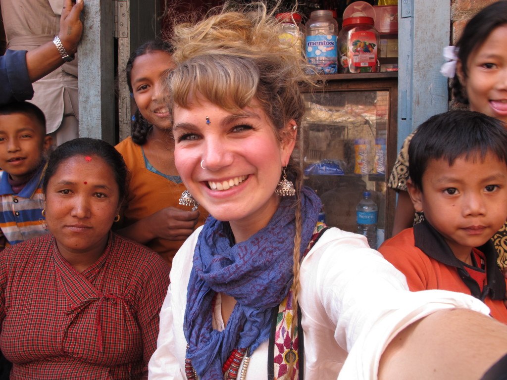 Brenna in Nepal