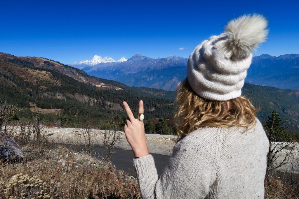 Brenna in Bhutan