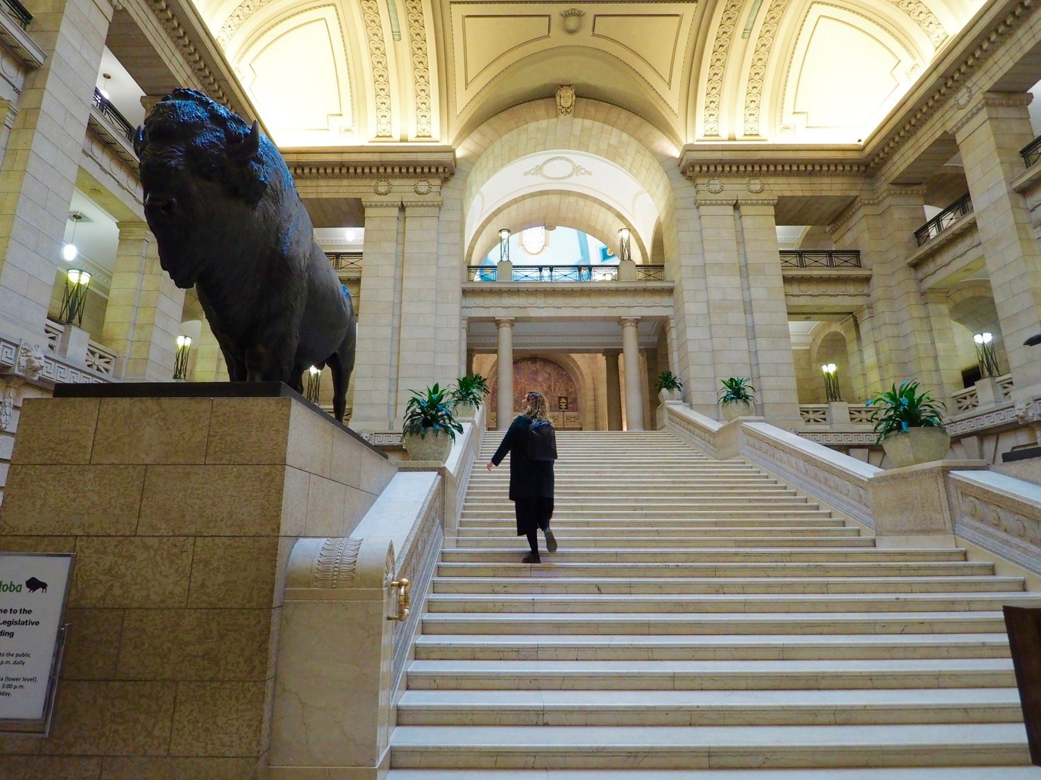 hermetic code tour manitoba legislative building