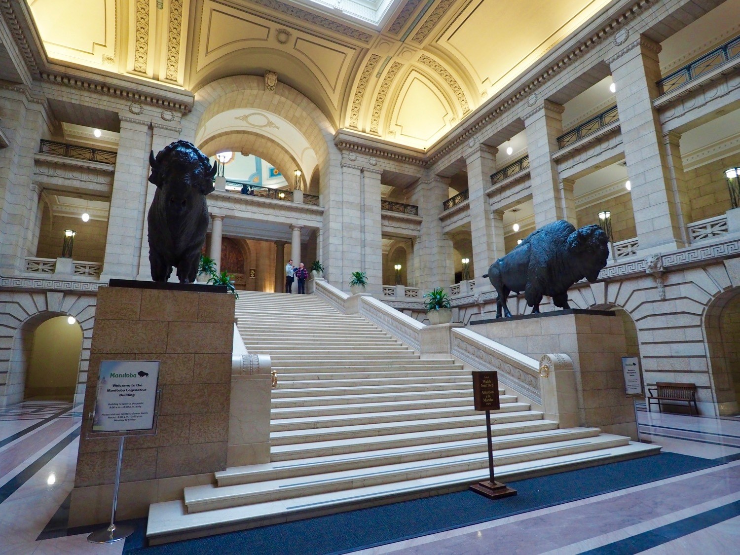 hermetic code tour manitoba legislative building