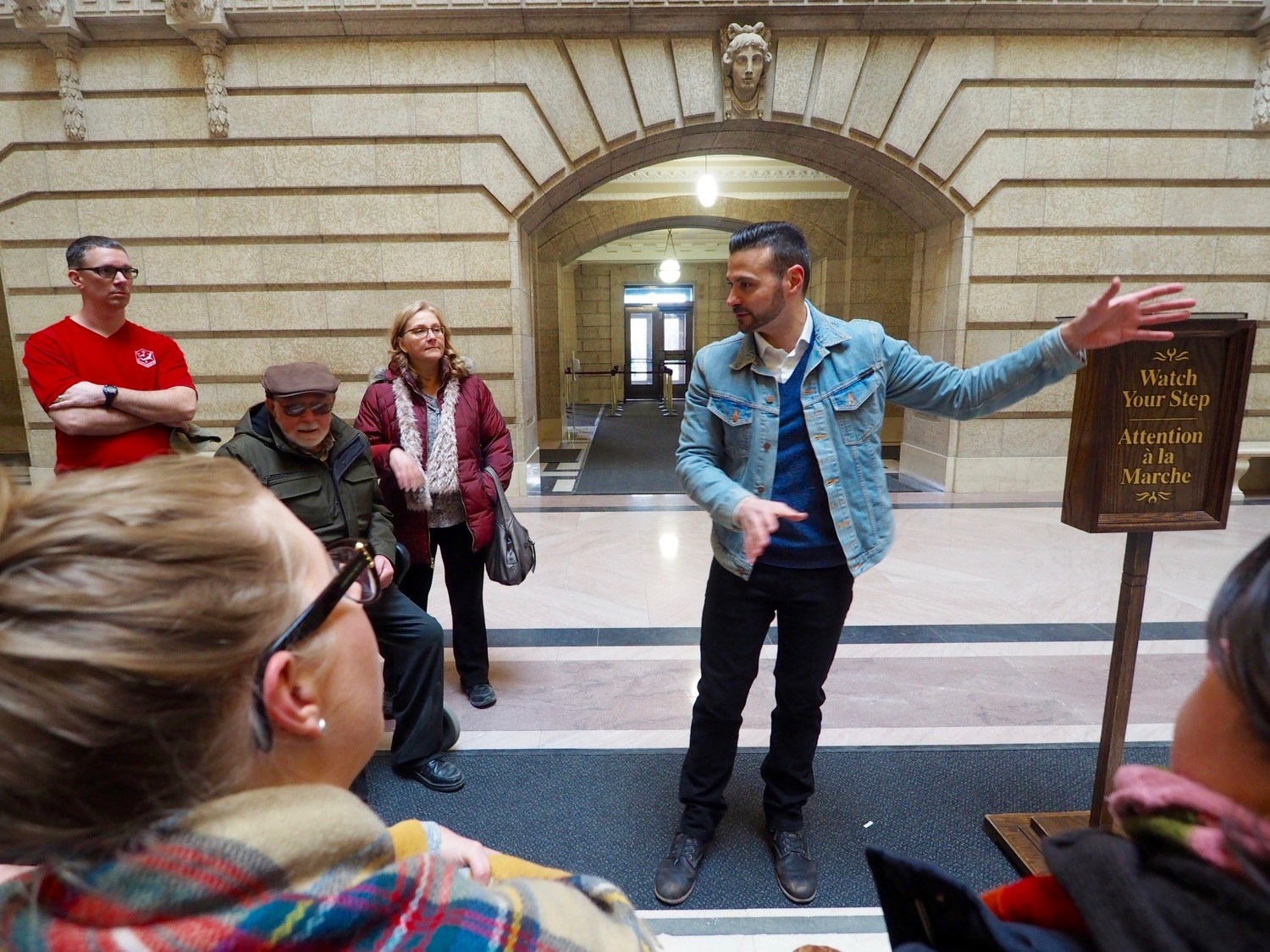 hermetic code tour manitoba legislative building