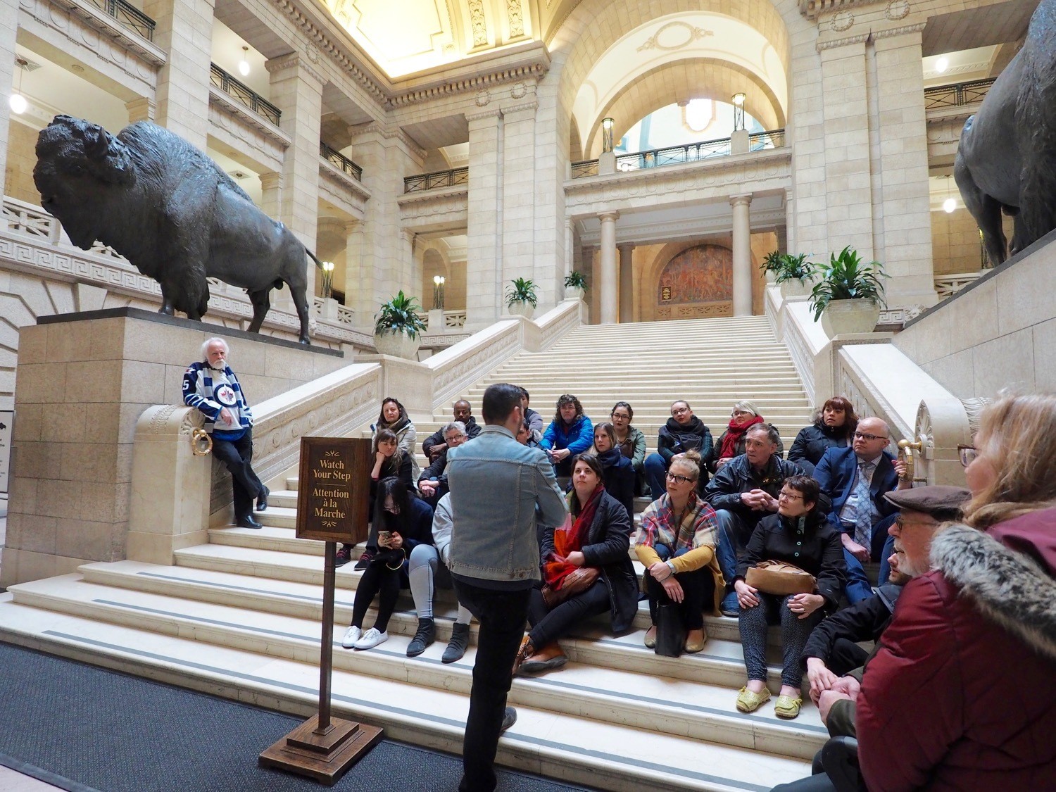 hermetic code tour manitoba legislative building