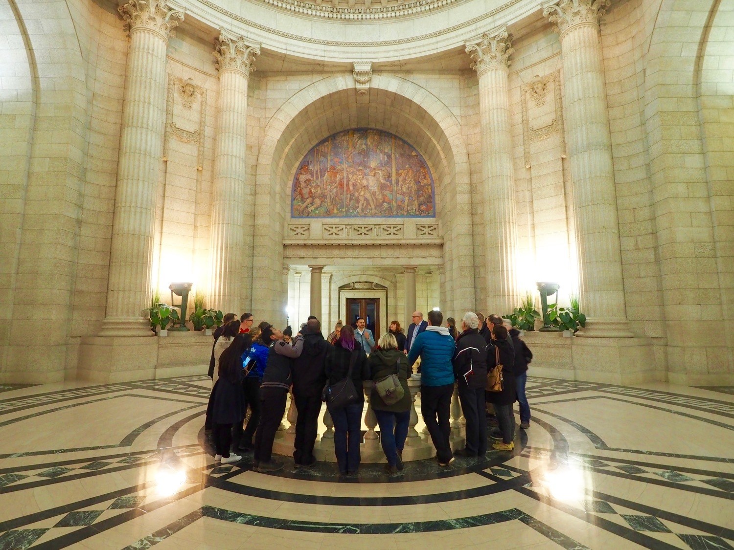 hermetic code tour manitoba legislative building