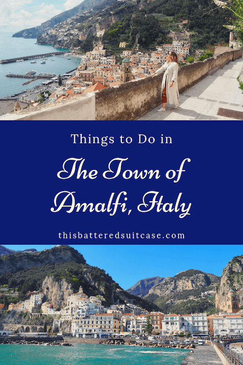 things to do in Amalfi Italy 