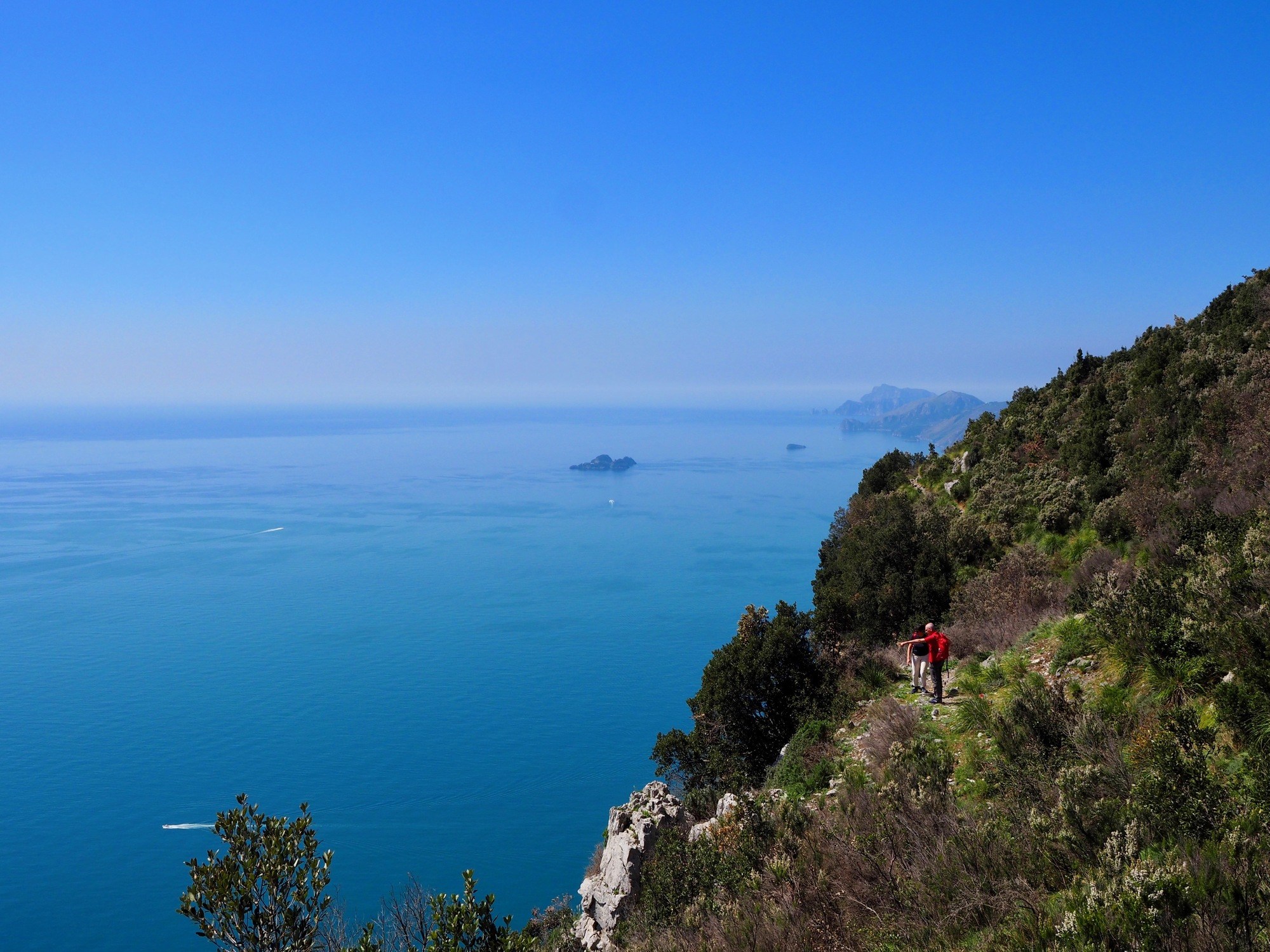 hiking Amalfi Coast Path of the Gods