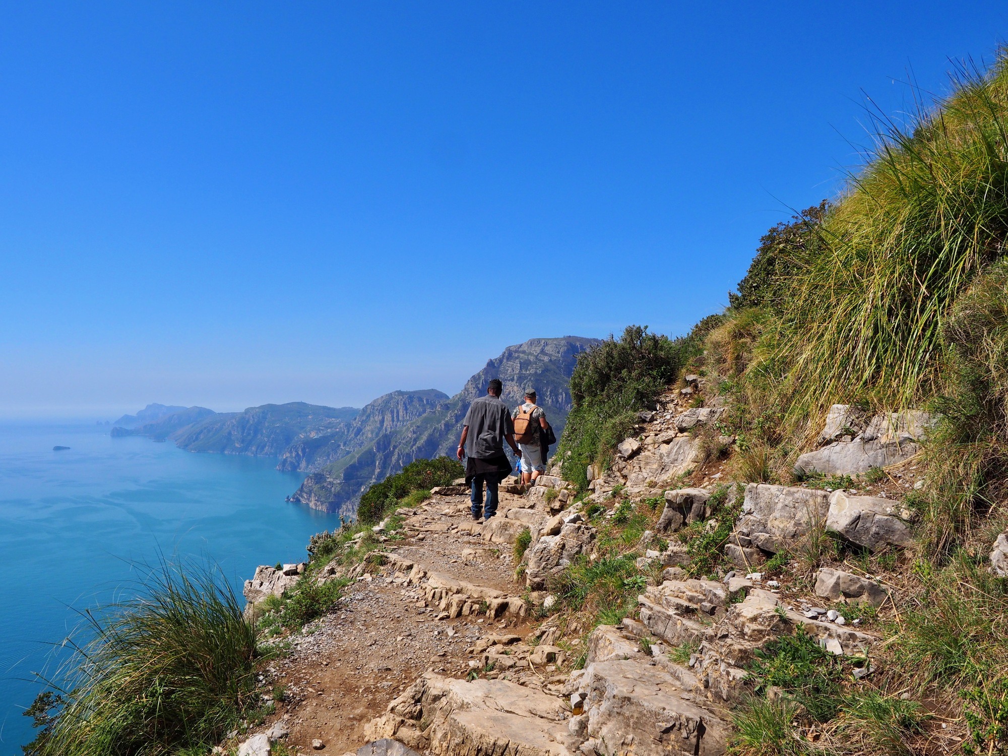 hiking Amalfi Coast Path of the Gods