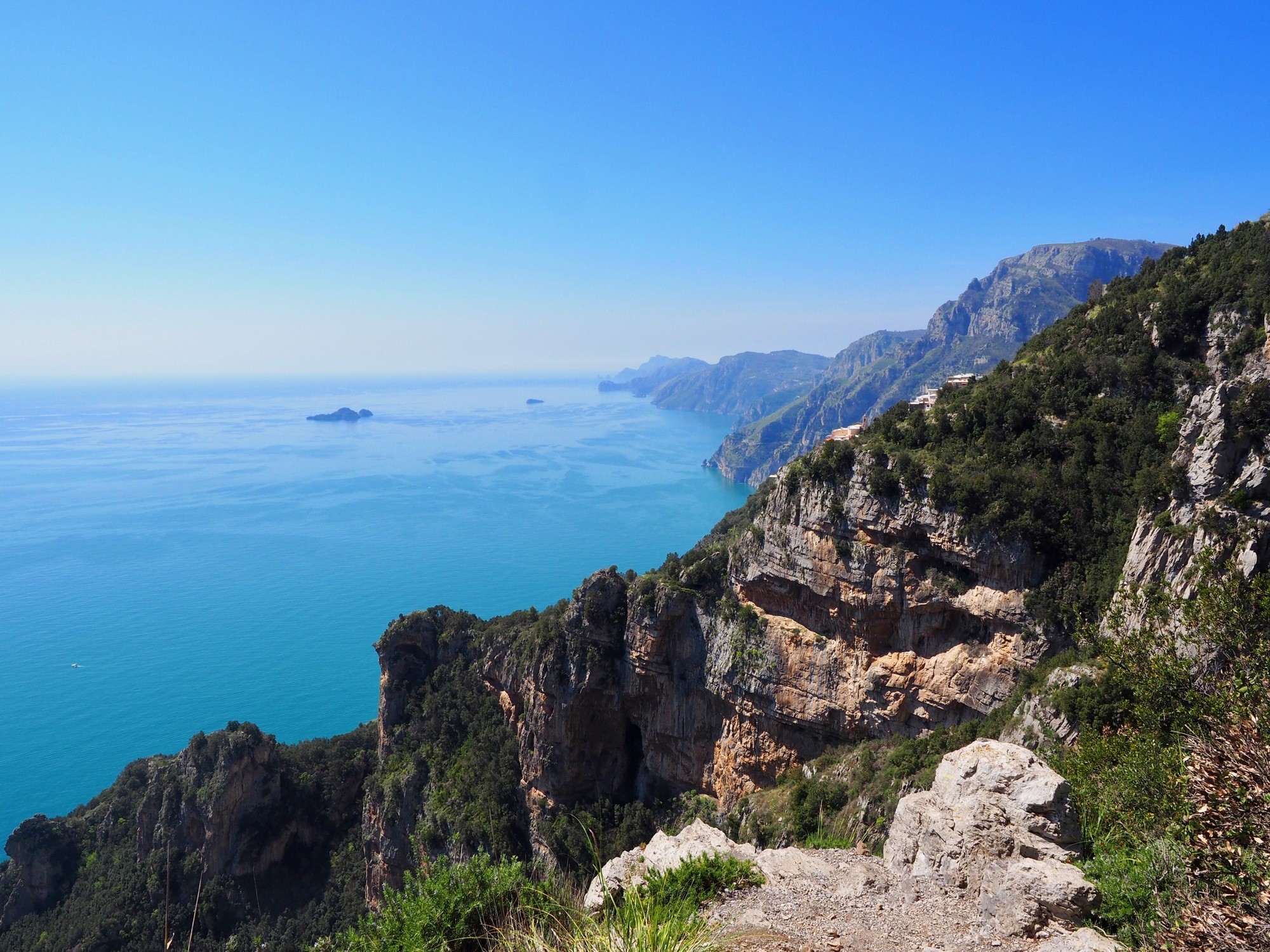 hiking Amalfi Coast Path of the Gods