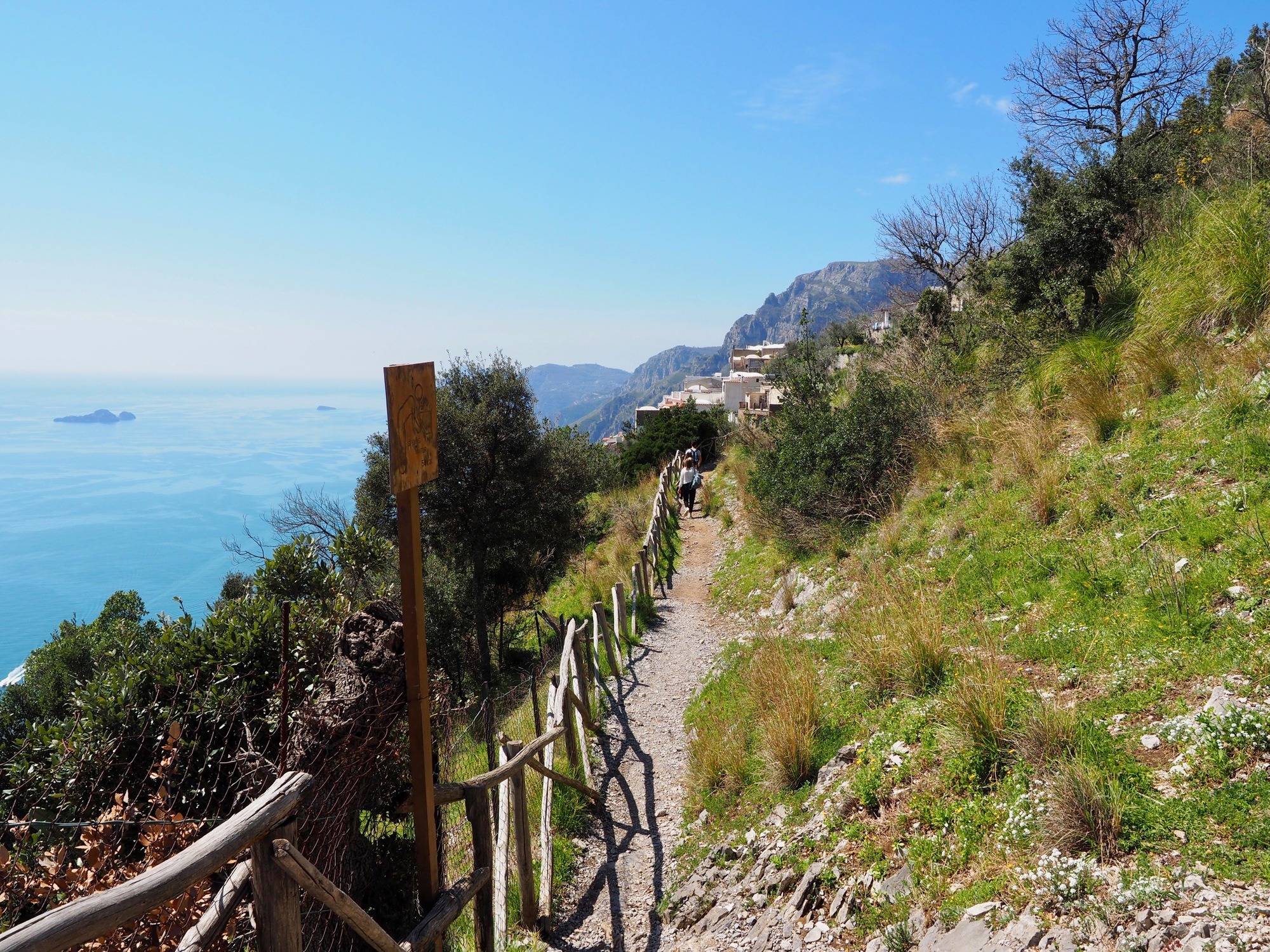 hiking Amalfi Coast Path of the Gods