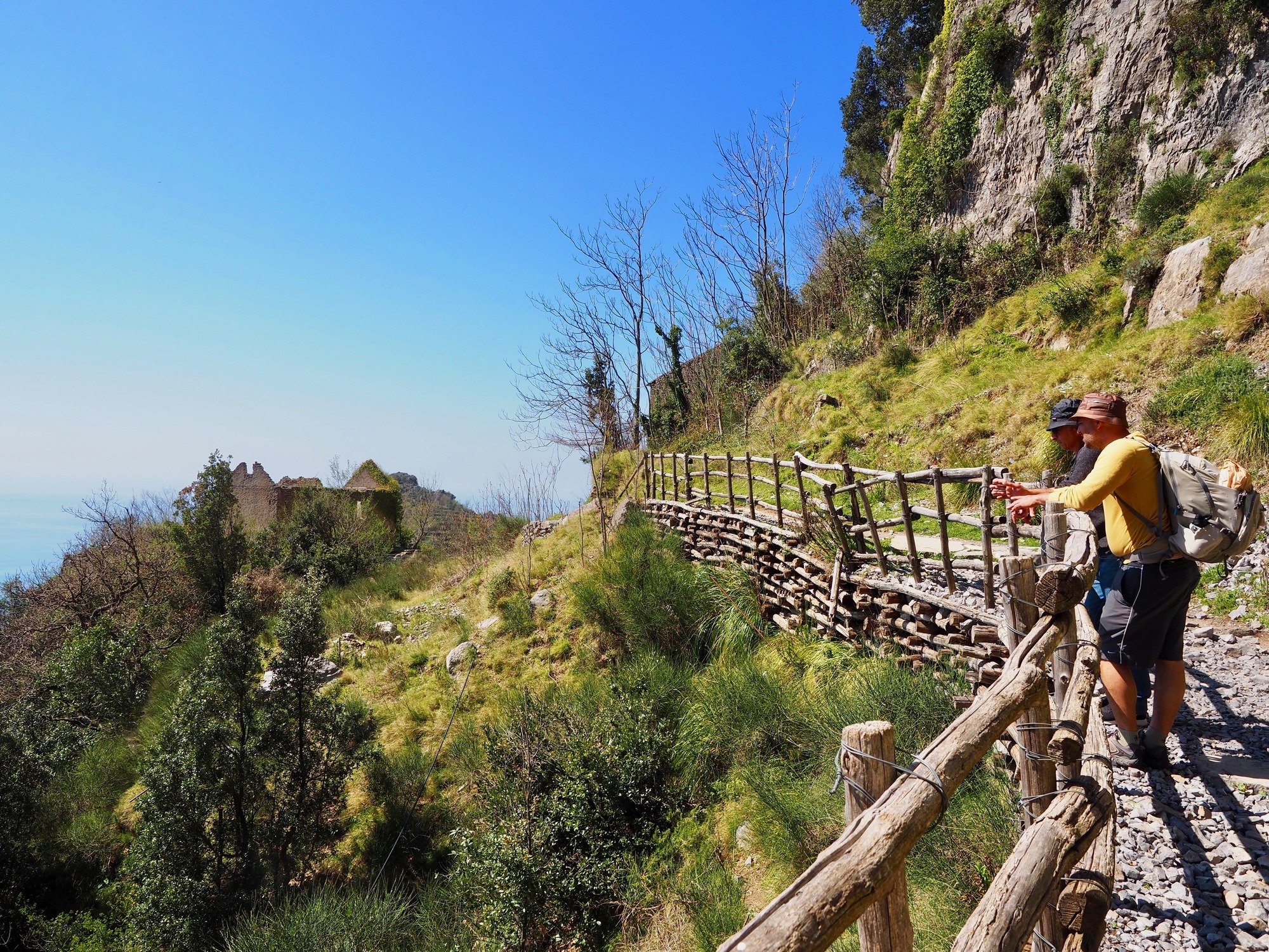 hiking Amalfi Coast Path of the Gods