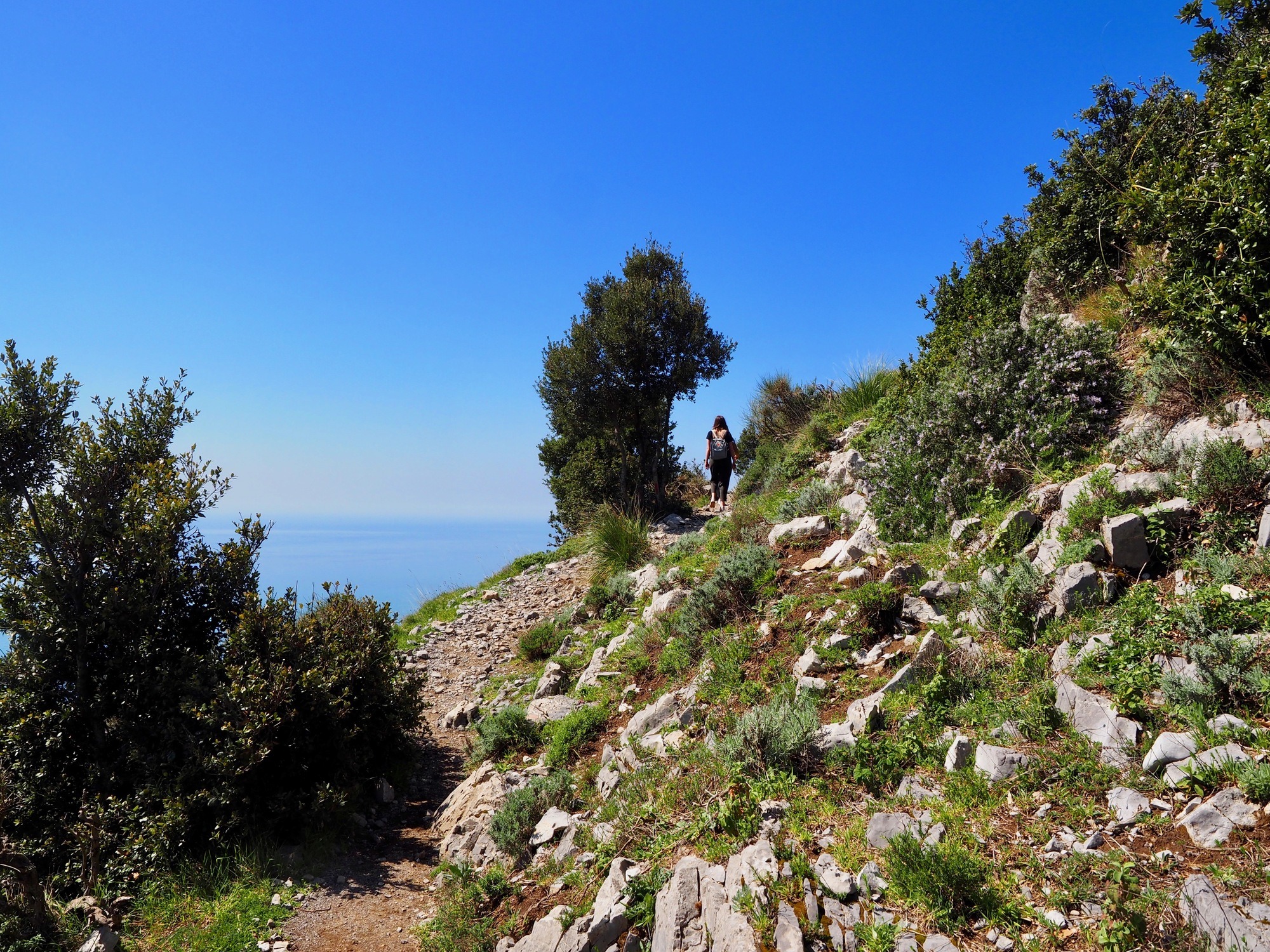 hiking Amalfi Coast Path of the Gods