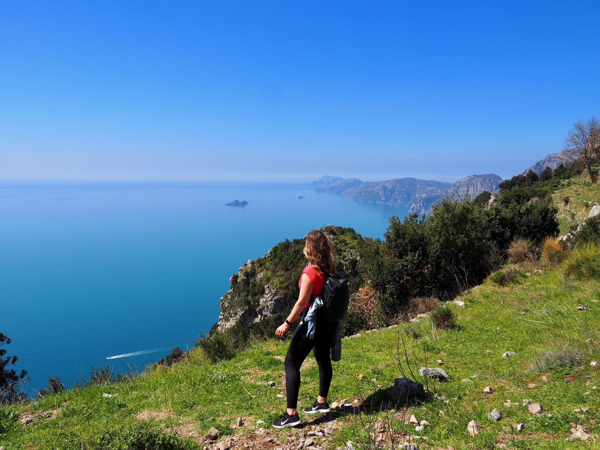 hiking Amalfi Coast Path of the Gods