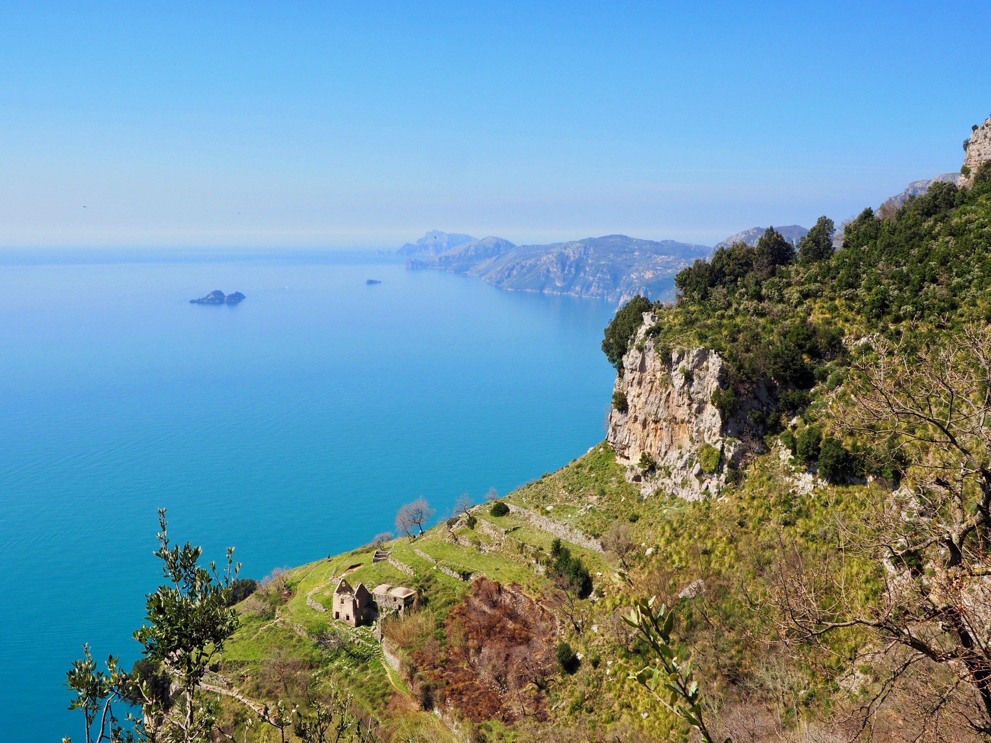 hiking Amalfi Coast Path of the Gods