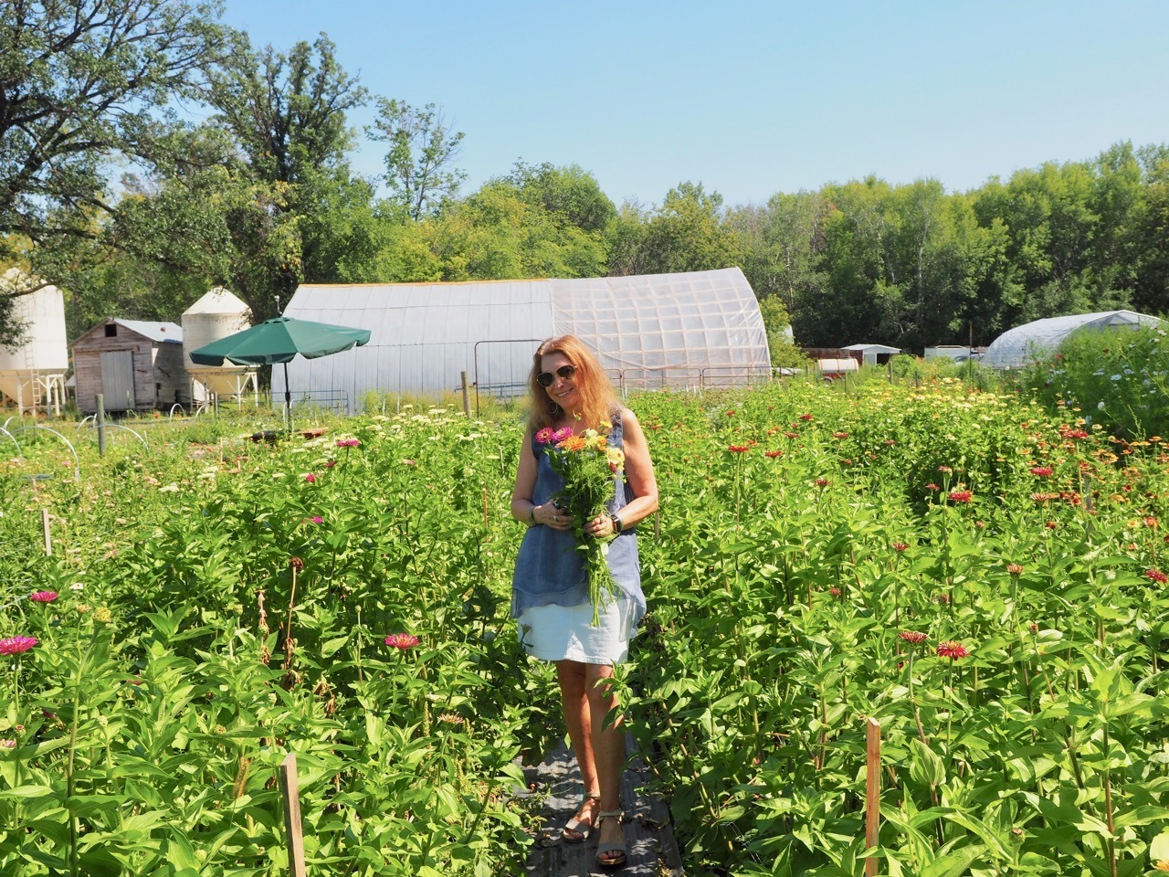 miss millie's flower farm Manitoba