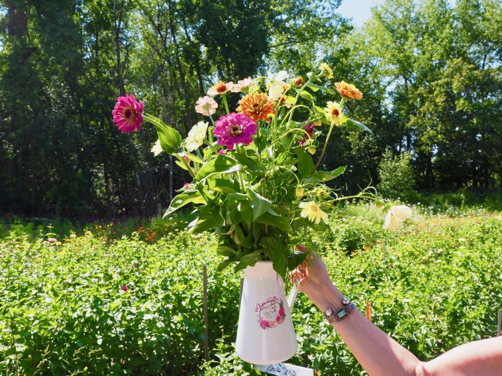 miss millie's flower farm Manitoba