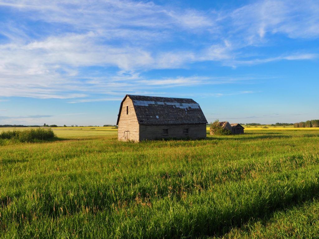 Swan Valley Manitoba abandoned barn