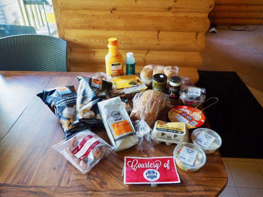 Gift basket from Swan Valley Coop