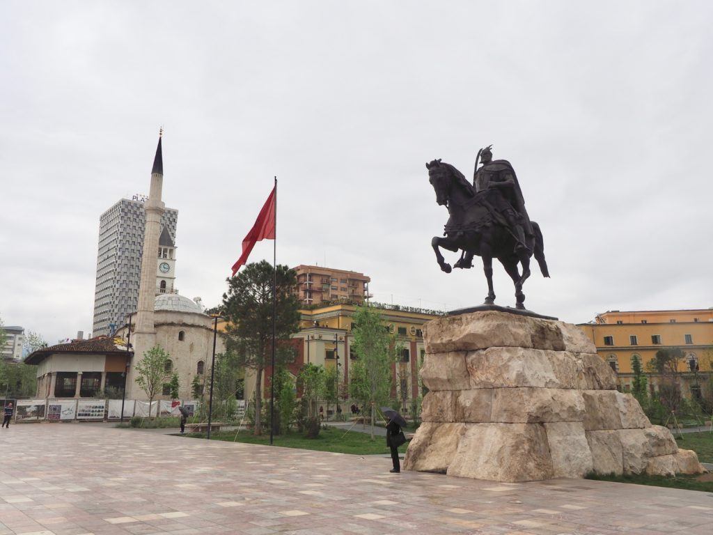 best things to do in tirana Albania skanderberg square