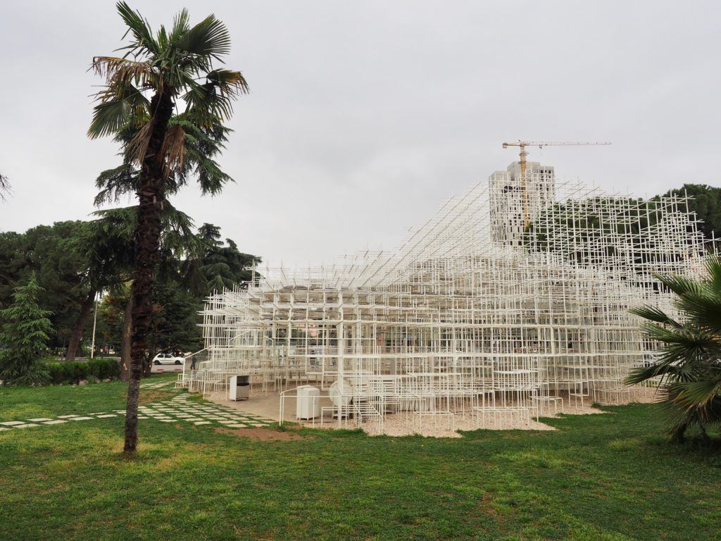 The Cloud in Tirana Albania