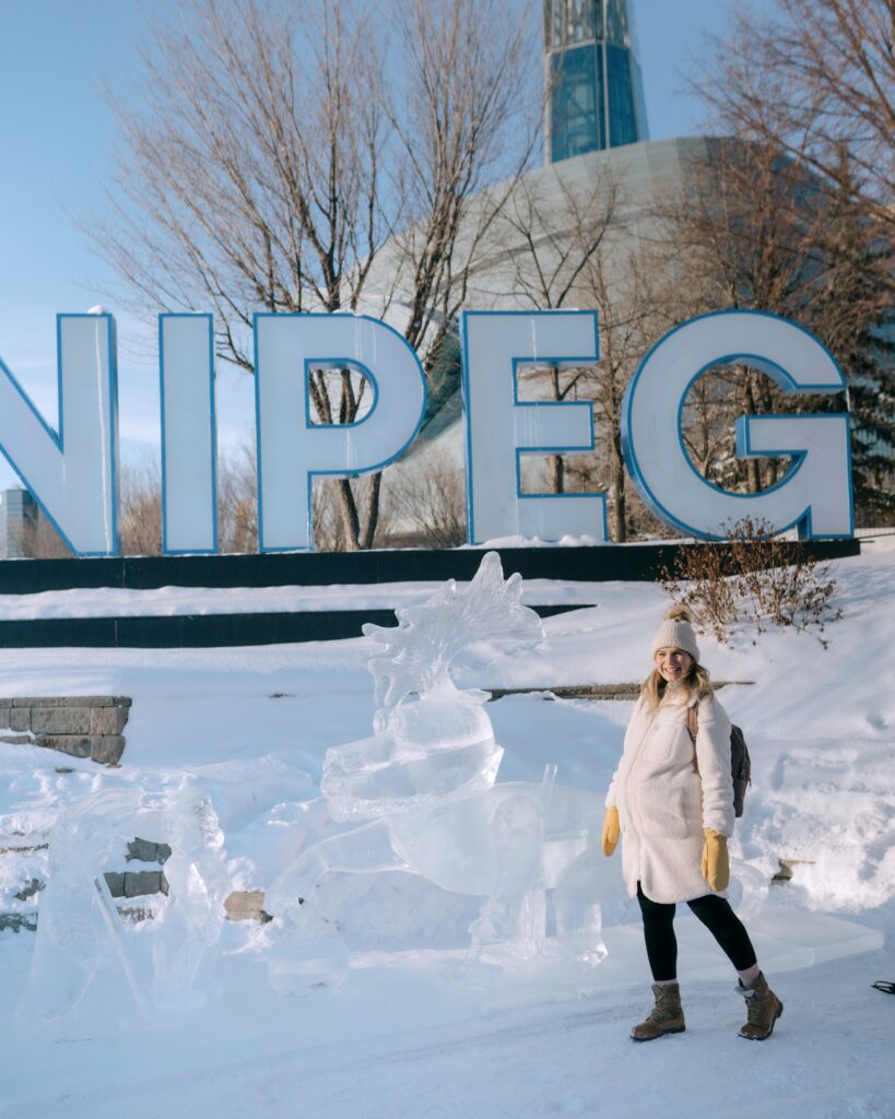 Brenna at Winterlude 2022